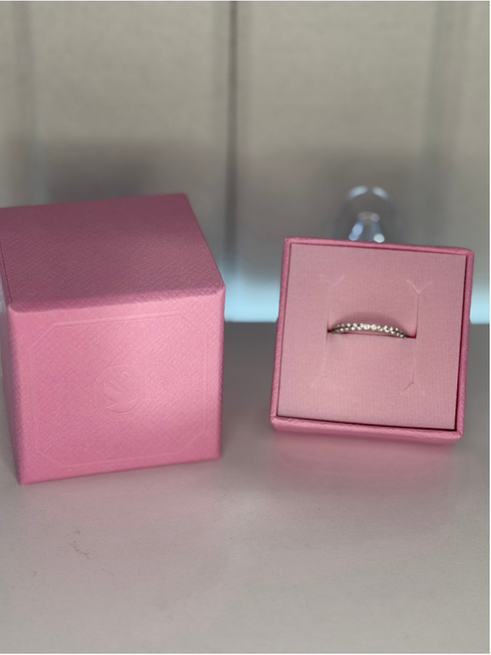 Swarovski Jewelry - Swarovski Matrix Vittore Ring, Round Cut Clear Crystals